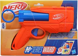 Бластер іграшковий Hasbro Nerf N Series Ward механічний зі 2 стрілами N1 синьо-помаранчевий (SKU-235) - мініатюра 3