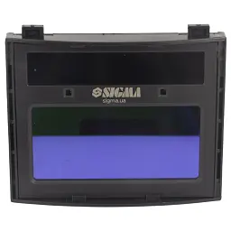 Світлофільтр автоматичний Sigma "хамелеон" для маски зварника 4/9-13 DIN 93x43 мм 2 датчики 3 регулювання (9413531)