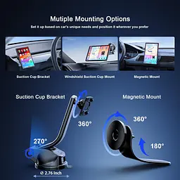 Бездротова автомагнітола Avylet 8" з Apple CarPlay, Android Auto, GPS і камерою - мініатюра 3