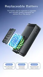 Безперебійник для роутерів UPS 36W Docreate DC1036L POE USB 3xDC (5/9/12V) без АКБ - мініатюра 8