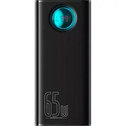 Зовнішній акумулятор Baseus Amblight Digital Display Quick Charge 65W 26800mAh Black [P10022402113-00] [108595] - мініатюра 2