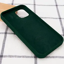 Чохол Silicone Case для Apple iPhone 15 Forest Green AA [92845] - мініатюра 2