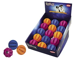 Резиновая игрушка для собак Nobby мяч с зубцами, 7.5 см