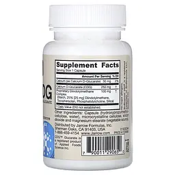Вітаміни та мінерали Jarrow Formulas DIM + CDG, 30 вегакапсул для підтримки гормонального балансу - мініатюра 2