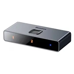 HDXiaomi-разветвитель Baseus Matrix HDXiaomi Splitter 2-in-1 or 1-in-2 Space CAHUB-BC0G Grey
