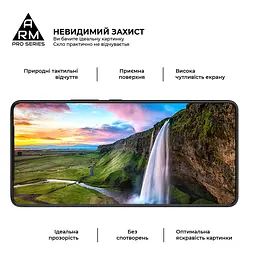 Захисне скло на Asus ROG Phone 9 з олеофобним покриттям, Pro, повне проклеювання, антистатичний і пиловідштовхуючий шар, 9H, самоклеючеся, 2.5D, на весь екран, антистатичний клей, ArmorStandart (ARM87962) - мініатюра 4