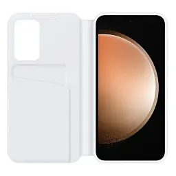 Чохол до мобільного телефона Samsung S23 FE Smart View Wallet Case White (EF-ZS711CWEGWW) - мініатюра 4