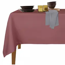 Набір скатертина з серветками Cosas Cherry & Shadow 140х180 см (Set_ClCherry_35SerGraphite)