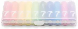 Батарейка ZMI ZI7 Rainbow Alkaline Battery AAA 10шт. (NQD4001RT) - мініатюра 2