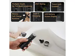 Машинка для стрижки Xiaomi Grooming Kit Pro (XMGHT2KITLF) - мініатюра 2