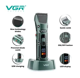 Набір для стрижки VGR V-696 Black - мініатюра 3