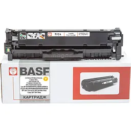 Картридж тон. BASF для HP CC532A/CF382A/CE412A, Canon 118/318/418/718 Yellow ( 2800 ст.) (BASF-KT-CC532A-U) - мініатюра 1