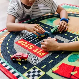 Килимок ігровий Melissa & Doug Гоночна траса з машинками (MD19401) - мініатюра 6