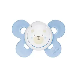 Пустушка Chicco Physio Comfort силіконова від 2 до 6 місяців 1шт. (блакитна) (74911.21.00)