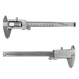 Штангенциркуль Digital Caliper металевий цифровий з екраном 0-150 мм у футлярі - мініатюра 3