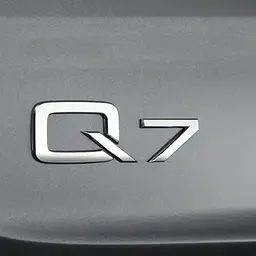Емблема напис для Audi Q7 2012- 107х37 мм скотч (4L08537412ZZ) - мініатюра 2