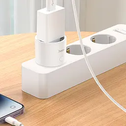 МЗП Hoco AC16 Veloz smart socket White - мініатюра 8