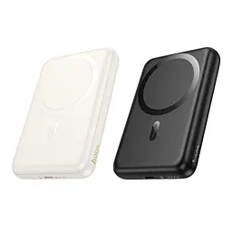 Універсальна мобільна батарея Hoco J141 Grace PD20W magnetic power bank 10000mAh milky білий