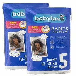 Підгузки-трусики Babylove Premium 5 junior (13-18 кг), 40 шт