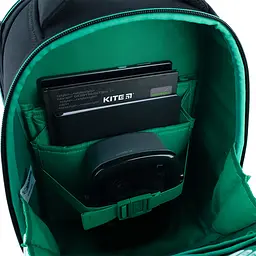 Рюкзак для початкової школи Kite Education каркасний 555 HW Чорний (HW26-555S) - мініатюра 12