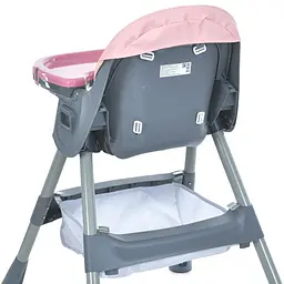 Стільчик для годування M 5722 Pink, рожевий - мініатюра 5