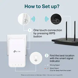 Підсилювач Wi-Fi сигналу, розширювач покриття TP-LINK RE-300 AC1200, MESH - мініатюра 3