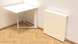 Стіл-книга трансформер Оріон 1 Ferrum-decor 750x810x730 Білий метал ДСП Біле 16 мм (FRD-104604) - мініатюра 6