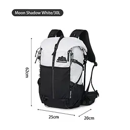 Рюкзак туристичний Naturehike CNK2300016, 30+5 л, білий - мініатюра 2