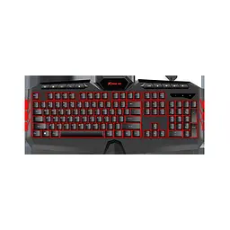 Мембранна ігрова клавіатура дротова XTRIKE ME KB-509 RGB Black XTRIKE ME (27035-000) - мініатюра 3