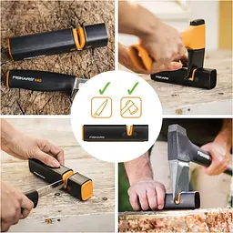Подарунковий набір: Сокира Fiskars XXS X5 + Ніж Fiskars K40 + Точило Fiskars XSharp (1057913) - мініатюра 7