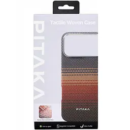 Чохол PC Pitaka with MagSafe для Apple iPhone 16 Pro Max (6.9) Sunset - мініатюра 3