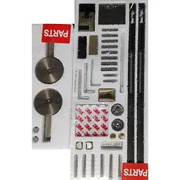 Двері в нішу Koer SR SD01-120x200-TR-02 прозоре скло Easy Clean 8 мм, нікель KR5379, універсальні, прозорий, нержавіюча сталь - мініатюра 7
