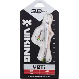 Балансир Viking Fishing Yeti Ice Jig 90mm 46.0g #12 Smoke Anchovy - мініатюра 2