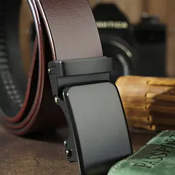 Чоловічий шкіряний ремінь Vintage 115х3,4 см acs0014798 - мініатюра 7