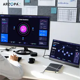 Портативний монітор Arzopa Z1RC Black EU [128188] - мініатюра 8