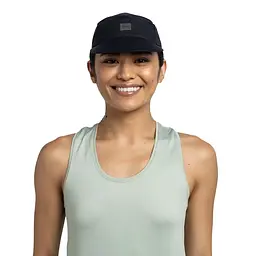 Кепка Buff Pack Light Cap Solid Black L/XL Чорний - мініатюра 2