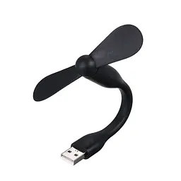 Мобільний вентилятор USB чорний