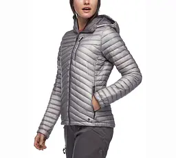 Жіночий пуховик Black Diamond Approach Down Hoody (746) XS Світло-сірий - мініатюра 2