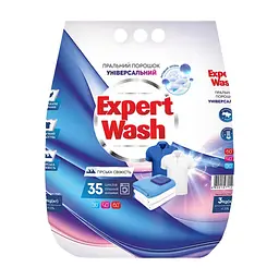 Пральний порошок Expert Wash Універсальний Гірська свіжість 3 кг (4820197122820)
