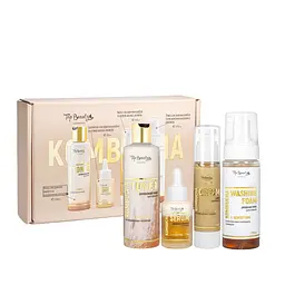 Подарунковий набір по догляду за обличчям Top Beauty Kombucha, 4 шт.