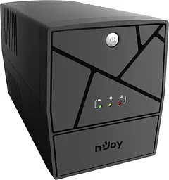 Джерело безперебійного живлення NJOY Keen 1000 (UPLI-LI100KU-CG01B), Lin.int., AVR, 4 x євро, USB, пластик