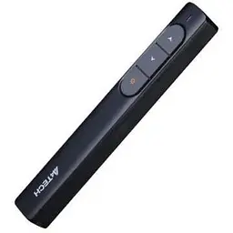 Презентер A4Tech LP15, чорний, 2.4GHz, силіконові кнопки, 1xAA, 22 г