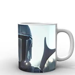 Кухоль GeekLand Зоряні війни Мандалорець Мандалорець Star Wars The Mandalorian TM.04.19 330 мл білий - мініатюра 2