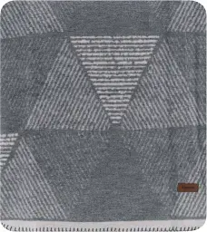 Плед Ardesto Leonardo Геометрія 200х220 см сірий (ART0415LT) - мініатюра 4
