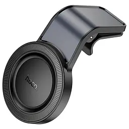 Автотримач Hoco H59 Show ring magnetic (L air outlet) Black / Metal gray - мініатюра 7