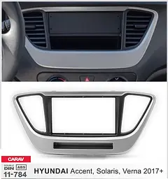 Перехідна рамка Hyundai Accent, Solaris Carav 11-784 - мініатюра 4