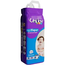 Підгузки Unijoy Soft XL (14-17 кг) 26 шт - мініатюра 2
