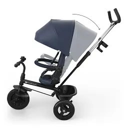 Триколісний велосипед Kinderkraft Aston 2 Plus Navy (KRASTO02NAVPL00) - мініатюра 7