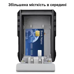 Збільшений міні сейф для ключів із кодовим замком антивандальний Nectronix CH-817P, розмір 135*95*56 мм (101130) - мініатюра 5
