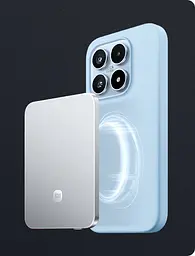 Зовнішній акумулятор Xiaomi UltraThin Magnetic 15W 5000mAh (MDY-20-EB / BHR08Z2GL) УМБ срібляста - мініатюра 9